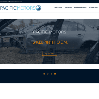 A complete backup of pacificmotors.com