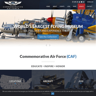 A complete backup of commemorativeairforce.org