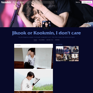 Jikook or Kookmin, I don't care