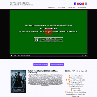 Watch The Matrix (1999)  - Full Movie Streaming