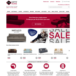 Buy Designer Furniture | Shop Customizable Furniture | Savvy Home Store