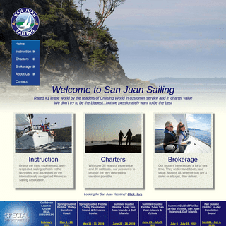Welcome to San Juan Sailing