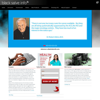 Black Salve Info, Skin Cancer Treatment, Alternative Cancer Treatment