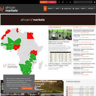 AFRICAN MARKETS: The leading African Capital Markets Portal  |  AFRICAN MARKETS