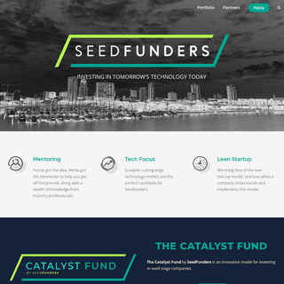 Seedfunders – Investing in Tomorrow's Technology Today
