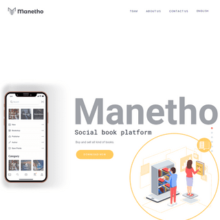 Manetho - Social Book Platform