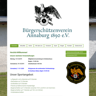 BÃ¼rgerschÃ¼tzenverein Annaburg - bsv-annaburgs Webseite!