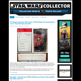 A complete backup of starwarscollector.com