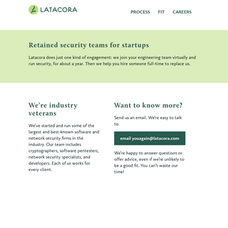 A complete backup of latacora.com
