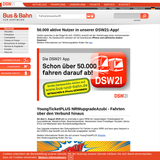 Startseite - Bus & Bahn für Dortmund