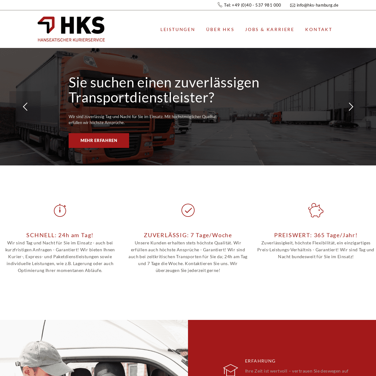HKS Hanseatischer Kurierservice / Hamburg – Hanseatischer Kurierservice