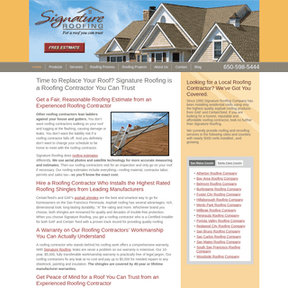 A complete backup of signatureroofing.com