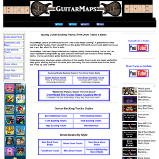 Guitar Maps Download PDF Free Guitar Backing Tracks