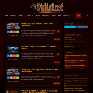 Diabloii.Net - The Unofficial Diablo Site Since 1997 - Diablo 3 - Diablo 2 - Diablo