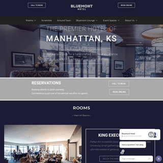 Bluemont Hotel – The Premier Hotel of Manhattan, KS
