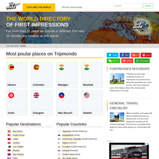 Tripmondo | We give you first impressions for any place!