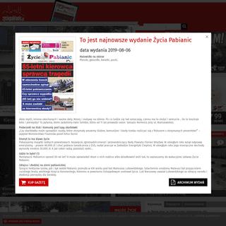 Pabianice - miejski portal informacyjny i gazeta Życie Pabianic