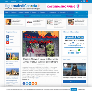 Il Giornale di Casoria - Portale di Informazione dell'Area Nord di Napoli