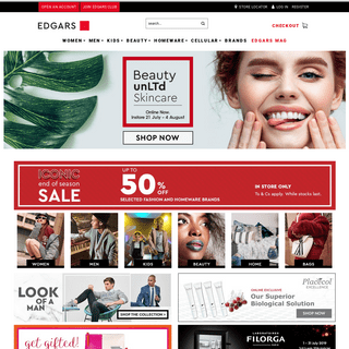 Edgars - Online Shop For Clothing, Shoes, Homeware & Beauty Products.