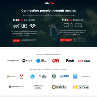 IndieFlix - Connecting People Through Movies