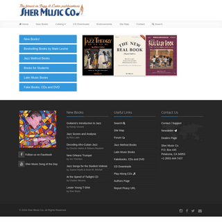  Jazz & Latin Music Real Books and Method Books | Sher Music Co. 