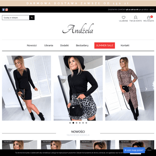 â¤ï¸ ANDÅ»ELA - modny i stylowy sklep z odzieÅ¼Ä… damskÄ… - AndÅ¼ela Sklep Online