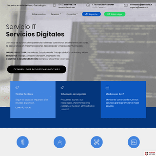 Servicio IT - Tienda de Servicios Digitales 