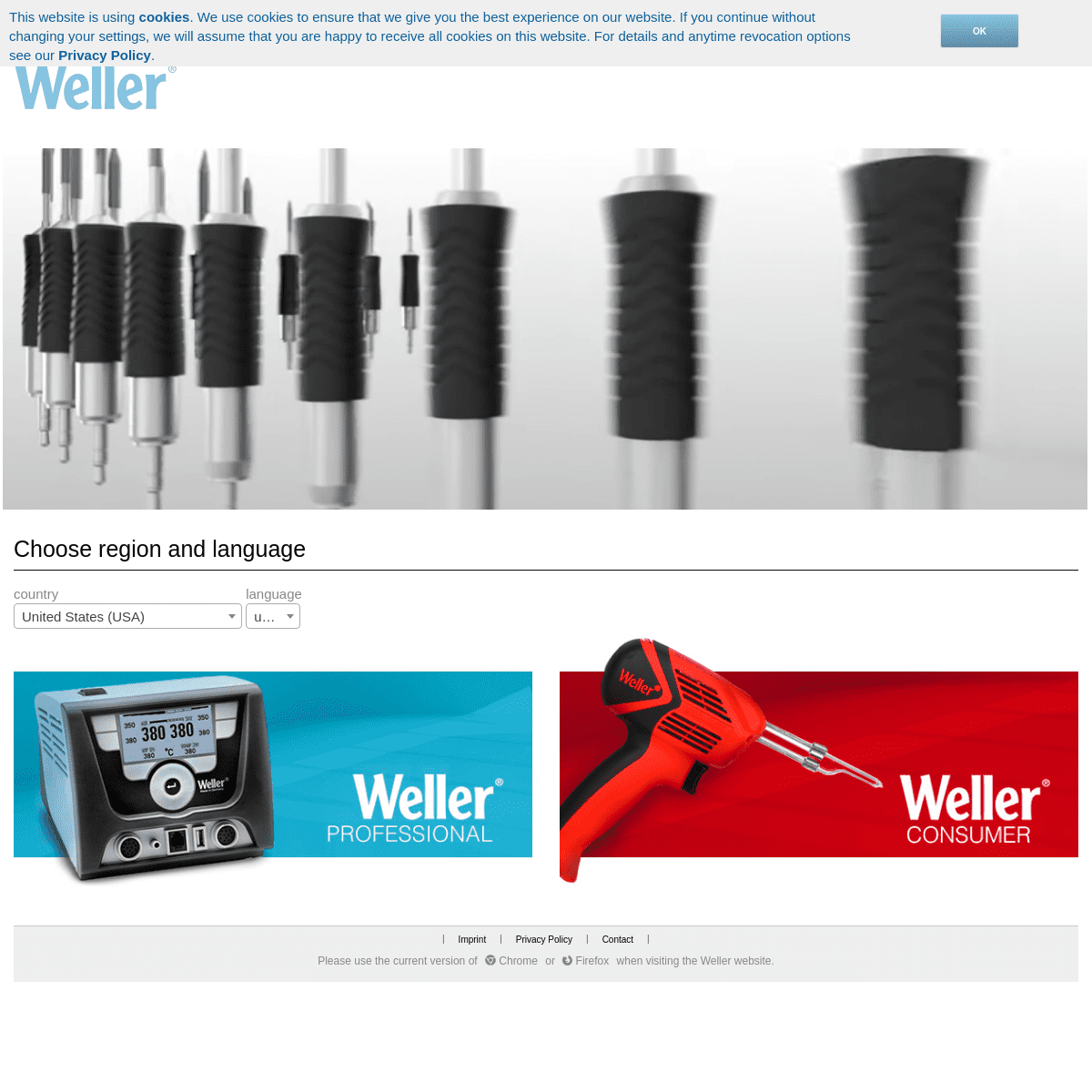 A complete backup of weller-tools.com