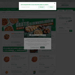 Pizza bestellen doe je online via New York Pizza - New York Pizza