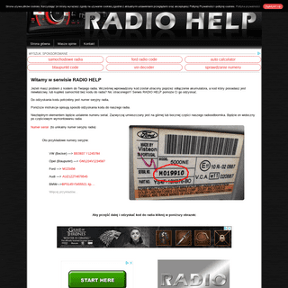 RADIO HELP - Darmowe rozkodowanie radia przez internet