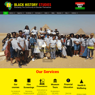 Black History Studies – Educating the community to educate themseves