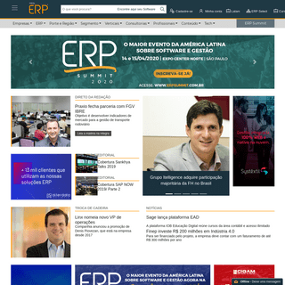 Maior site sobre Software e Gestão | Portal ERP