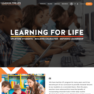 Learning for Life - Character Education, Anti-Bullying, Exploring