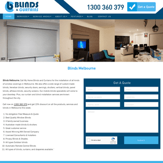 Blinds Melbourne | Best Blinds Manufacturer and Supplier | 1300 360 379