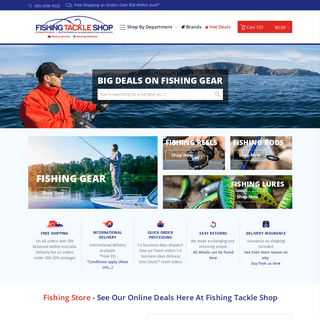 Fishing Store Online Tackle Shop Deals