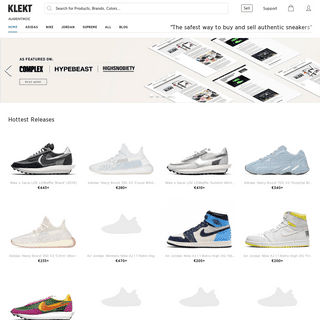 KLEKT - The safest way to buy and sell authentic sneakers