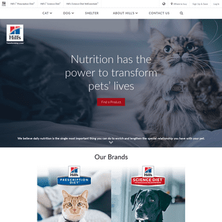 Hill's Pet Nutrition - Dog & Cat Food Transforming Lives