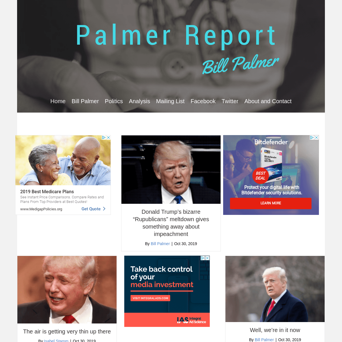 A complete backup of palmerreport.com