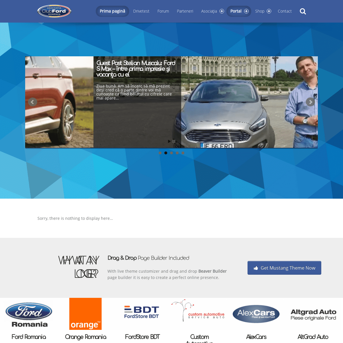 ClubFord – Comunitatea posesorilor de Ford din Romania