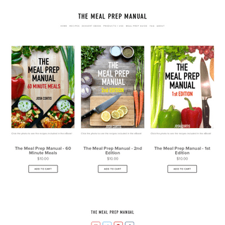 The Meal Prep Manual