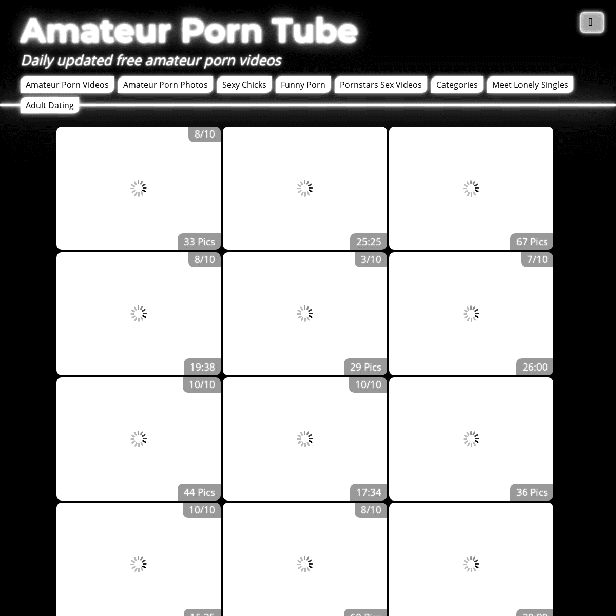 Amateur Porn Tube - Daily updated free amateur porn videos