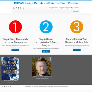 DREAMS 1-2-3: Decode and Interpret Your Dreams
