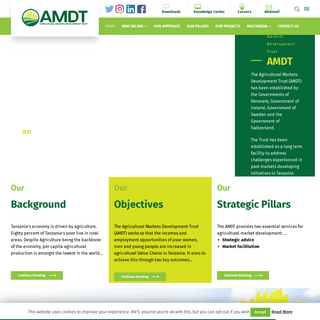 Agricultural Markets Development Trust - AMDT - Home - Agricultural Markets Development Trust