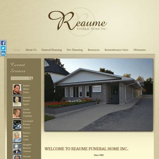 Home - Reaume FH - Proudly Serving Tilbury and the Surrounding Comm...