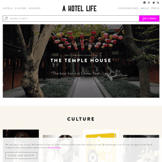 A Hotel Life | AHotelLife offers you reviews of some of the worlds coolest hotels and insight into the people behind them.