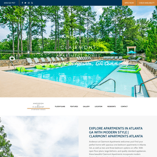 Anderson at Clairmont | Clairmont Apartments Atlanta | Welcome