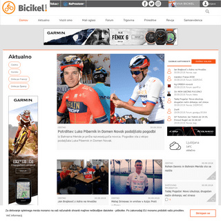 Bicikel.com spletno mesto revije Bicikel za ljubitelje kolesarstva