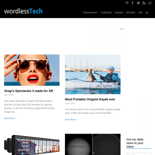 wordlessTech | The future today in our amazing world