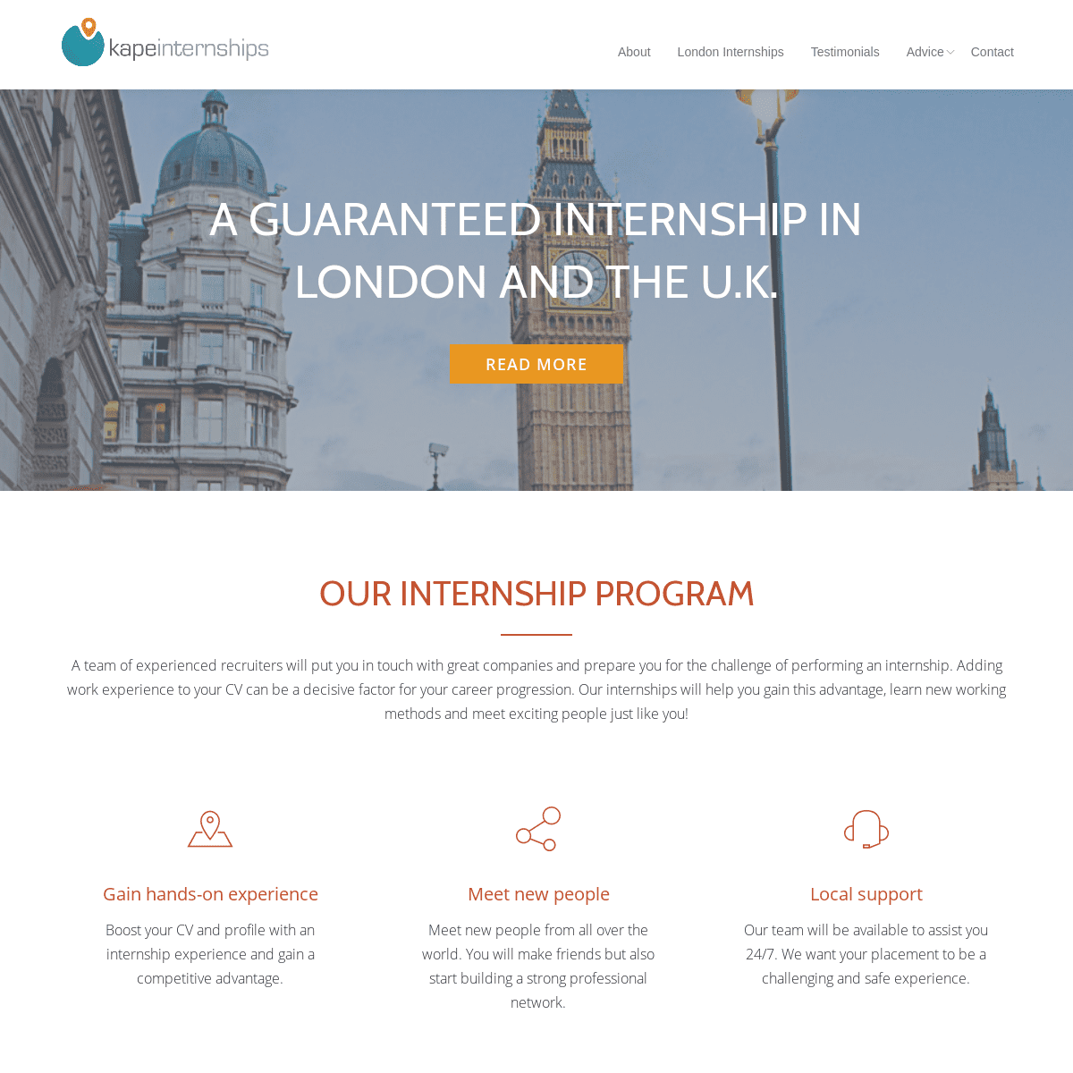 Kape Internships – Guaranteed Internships in London, UK