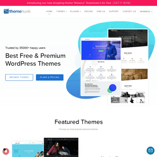 ThemeHunk WordPress Responsive Themes | Best 2019 Themes